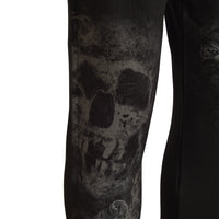 Joggingové nohavice Mystic Skull čierne