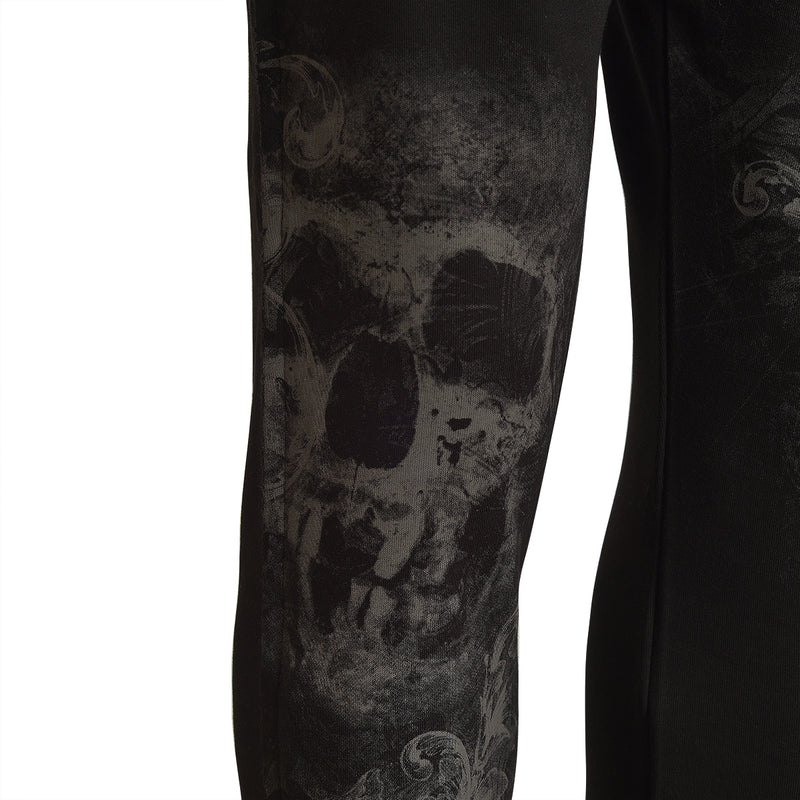 Joggingové nohavice Mystic Skull čierne