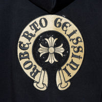 Gold Sweatjacke Schwarz