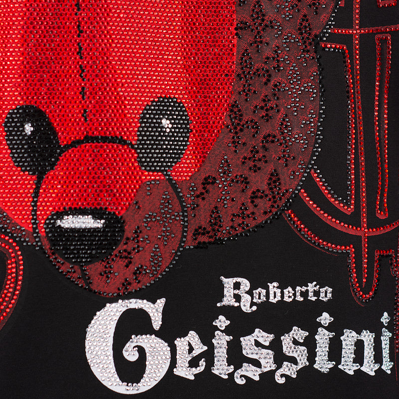 Čierne tričko Red Bear
