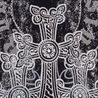 Čierne tričko Dust Skull