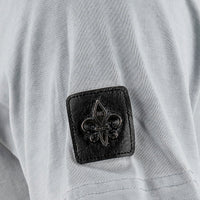 Cross stonewashed V-Neck T-Shirt