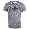 Face Burnout V-Neck T-Shirt