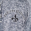Skull Hell Burnout V-Neck T-Shirt