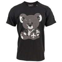 Čierne tričko Rebel Bear