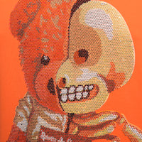Tričko Half Bear Orange Unisex