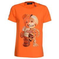 Tričko Half Bear Orange Unisex