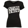 Future is now T-Shirt Schwarz