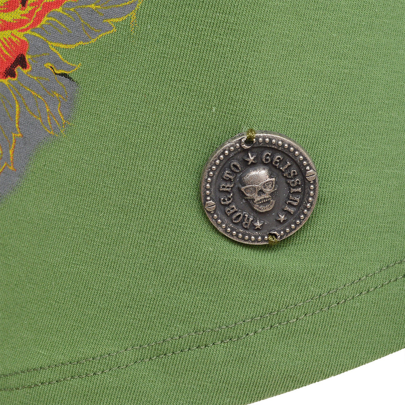 Flower T-Shirt Khaki