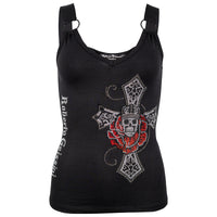 Rose Skull Top