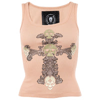 Gold Skull Top