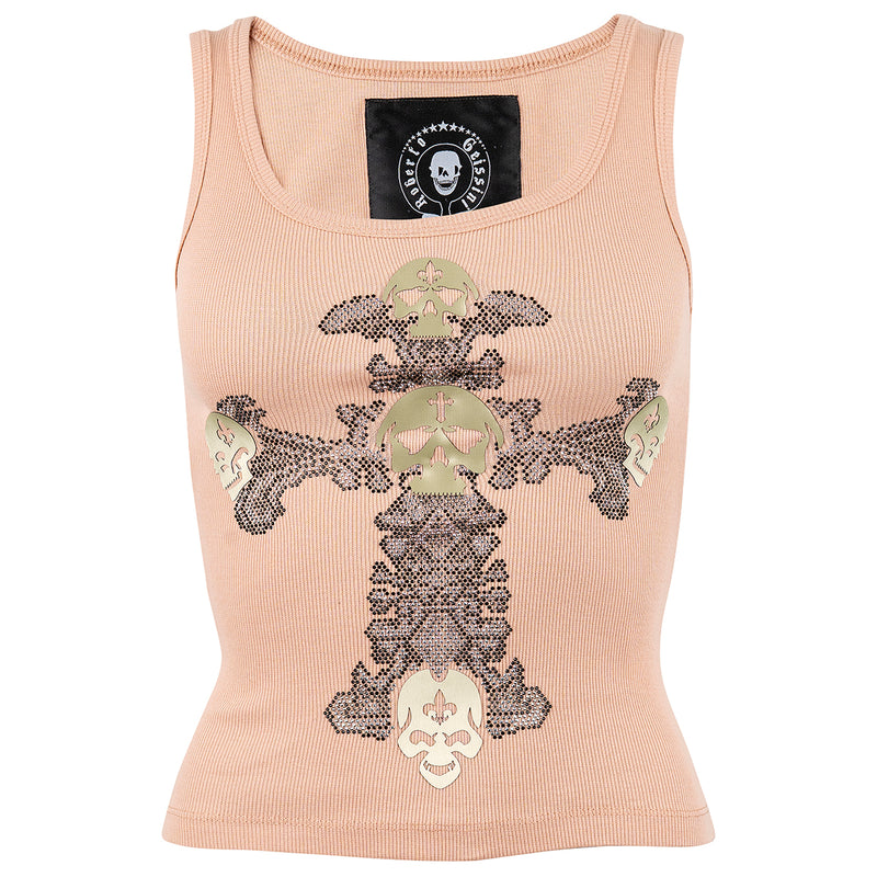Gold Skull Top