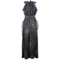 Kleid Diamant-Flower-Lang