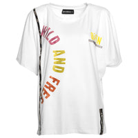 Wild and Free T-Shirt Weiß