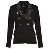 Lily Ornament Blazer Black