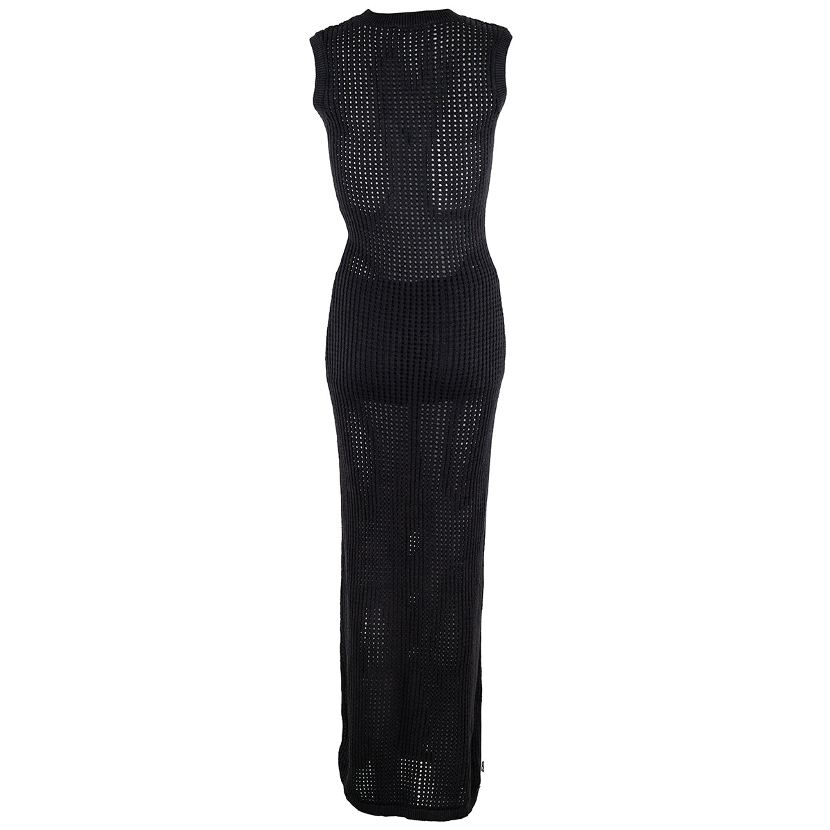 Carmen Strickkleid Schwarz