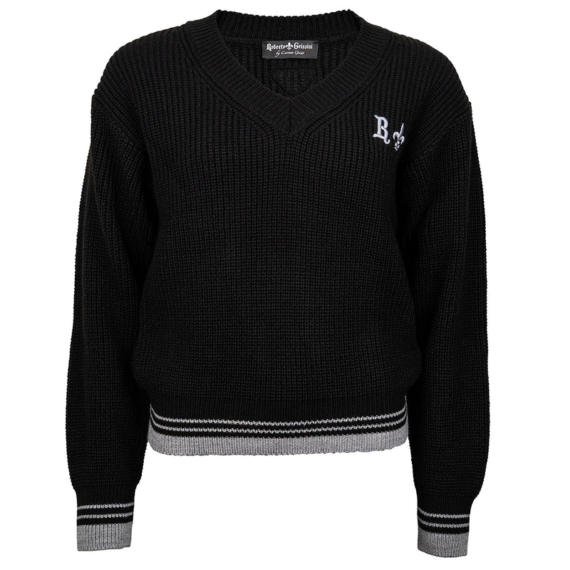 College Style Strickpullover