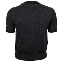 Pearls Strickpullover Kurzarm