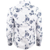 Leinen Bluse Casual-weiss-beige