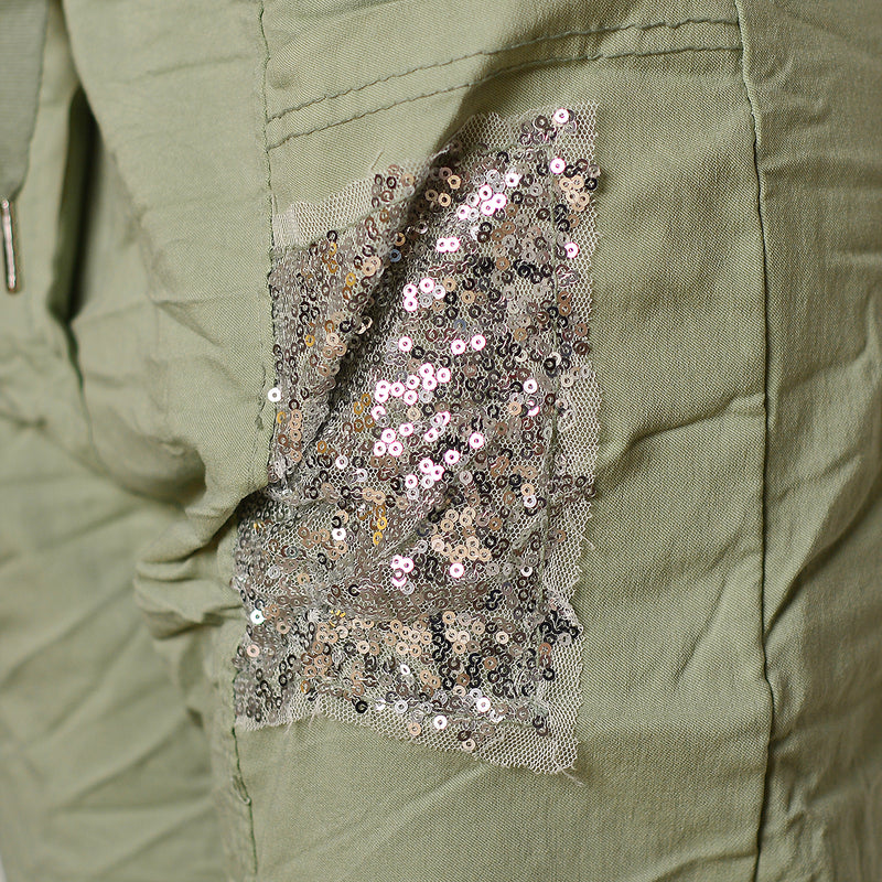 Nohavice Carmen khaki