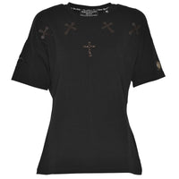 Čierne tričko Cross Wings