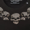Tričko Skulls čierne
