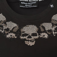 Tričko Skulls čierne