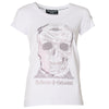 Biele tričko Diamond Skull
