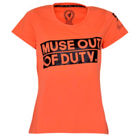 Tričko Muse Out Of Duty Coral