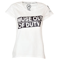 Tričko Muse Out Of Duty Biele