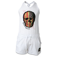 Skull Jumpsuit Shorts