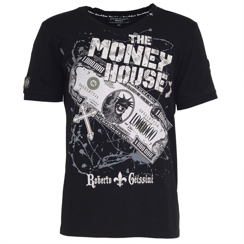 Money House T-Shirt Schwarz