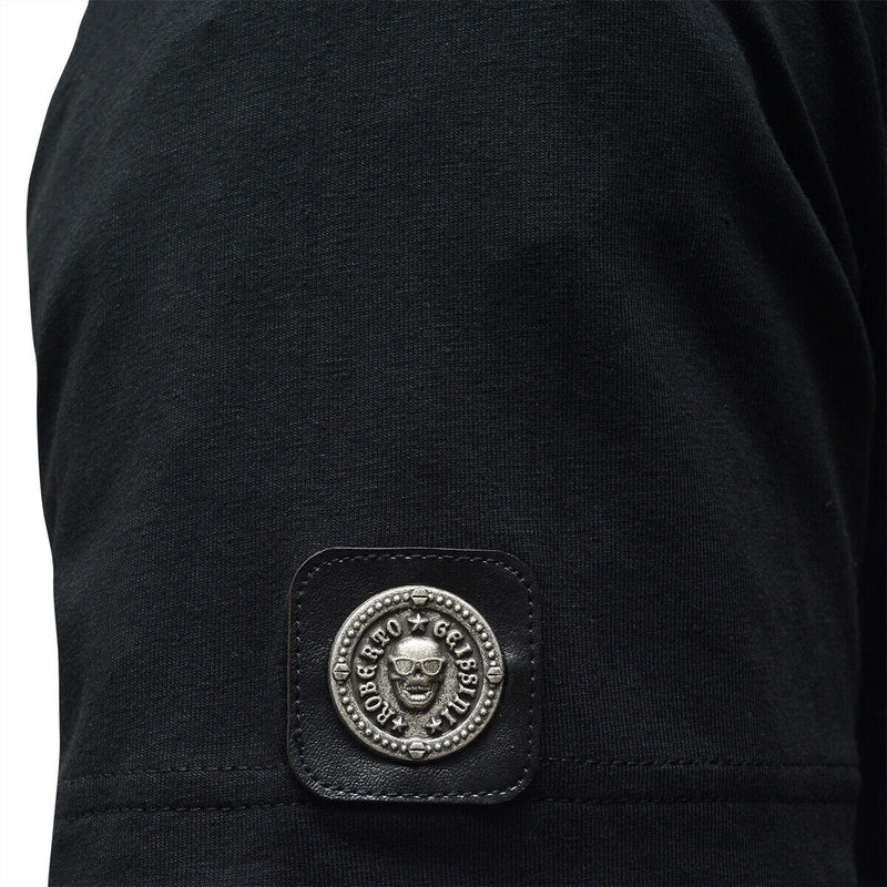 DJ Skull T-Shirt Schwarz