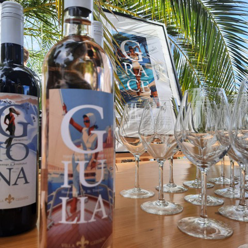 6 fliaš Villa Geissini Giulia Pinot Grigio Rose IGT 0,75l 12% VOL