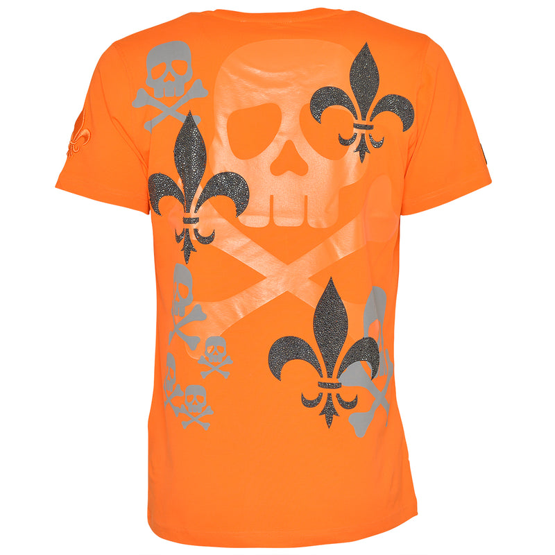 Oranžové tričko Bones