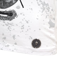 Skull The Change Top Biela 