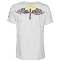 Tričko Cross Wings sivej farby