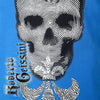 Modré tričko Mystic Skull