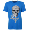 Modré tričko Mystic Skull