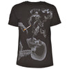 Čierne tričko Smoke Skull