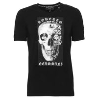 Čierne tričko Jewel Skull