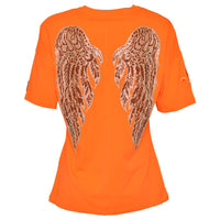Tričko Cross Wings oranžové