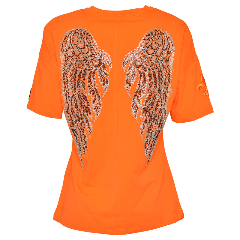 Tričko Cross Wings oranžové