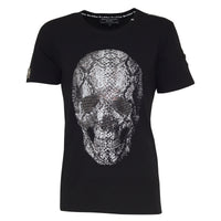 Čierne tričko Skull Snake