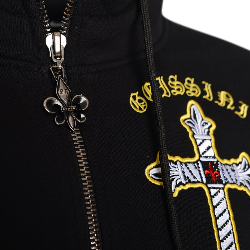 Mikina Cross-Wings čierna