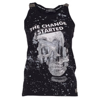 Skull The Change Top Čierna 