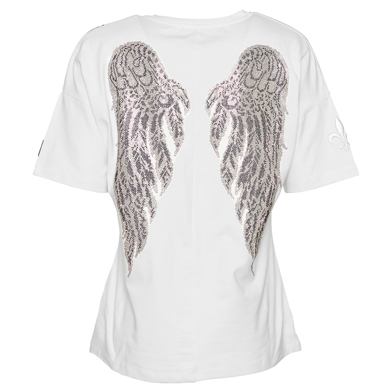 Biele tričko Cross Wings