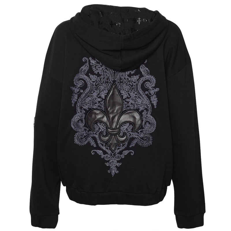 Unisex čierna mikina Lily
