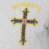 Tričko Cross Wings sivej farby