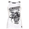 Skull The Change Top Biela 
